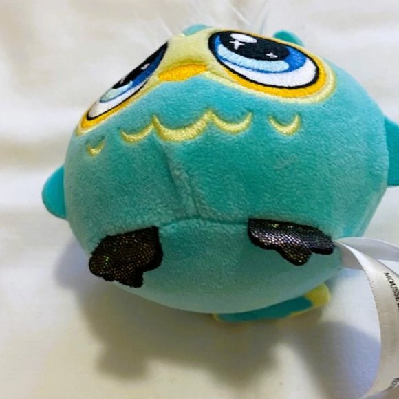 Dan Dee Teddy  15.5 in and small Zuru Owl Plush Lot - Picture 7 of 10